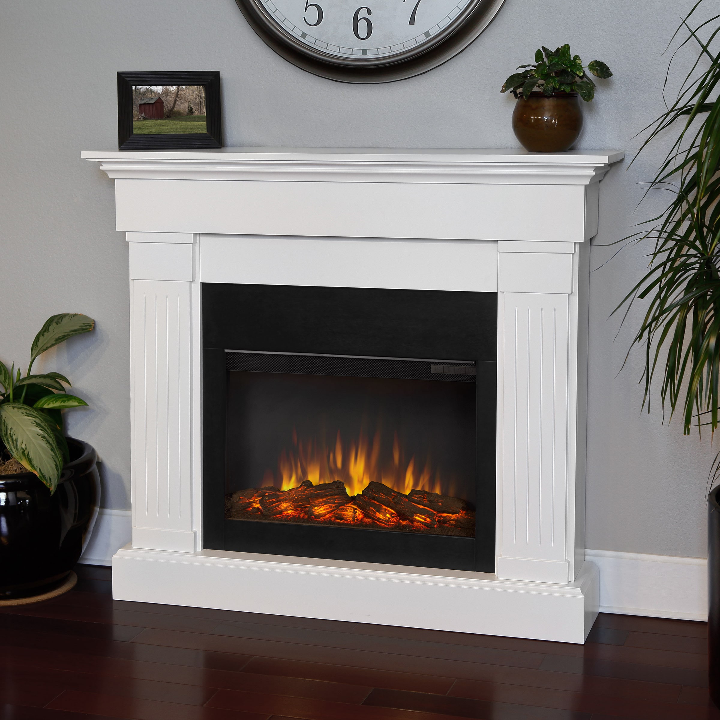 Buy White Real Flame Fireplaces Online At Overstock Our Best
