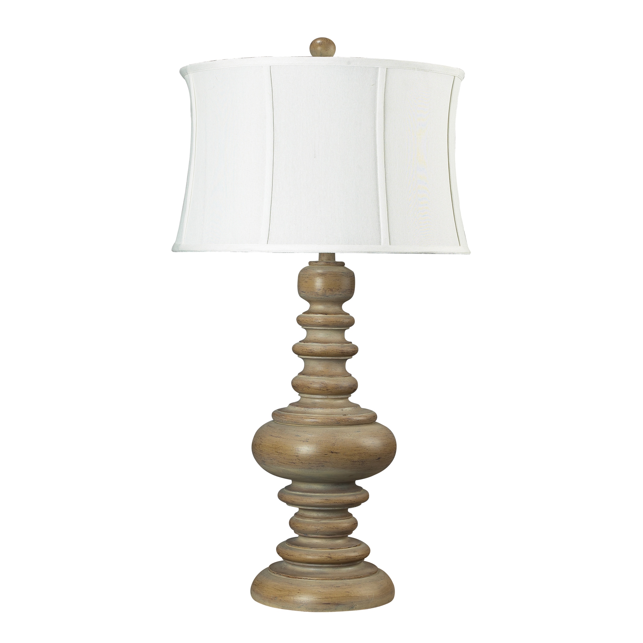 Dimond Lighting 1 light Bleached Wood finish Table Lamp