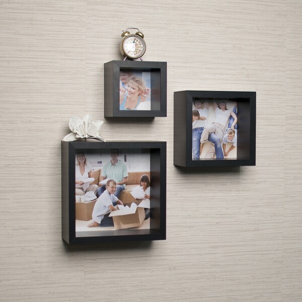 frame 24x36 inches Free Shelf of Frame Photo Wall  Shop 3) Cube Set (Set