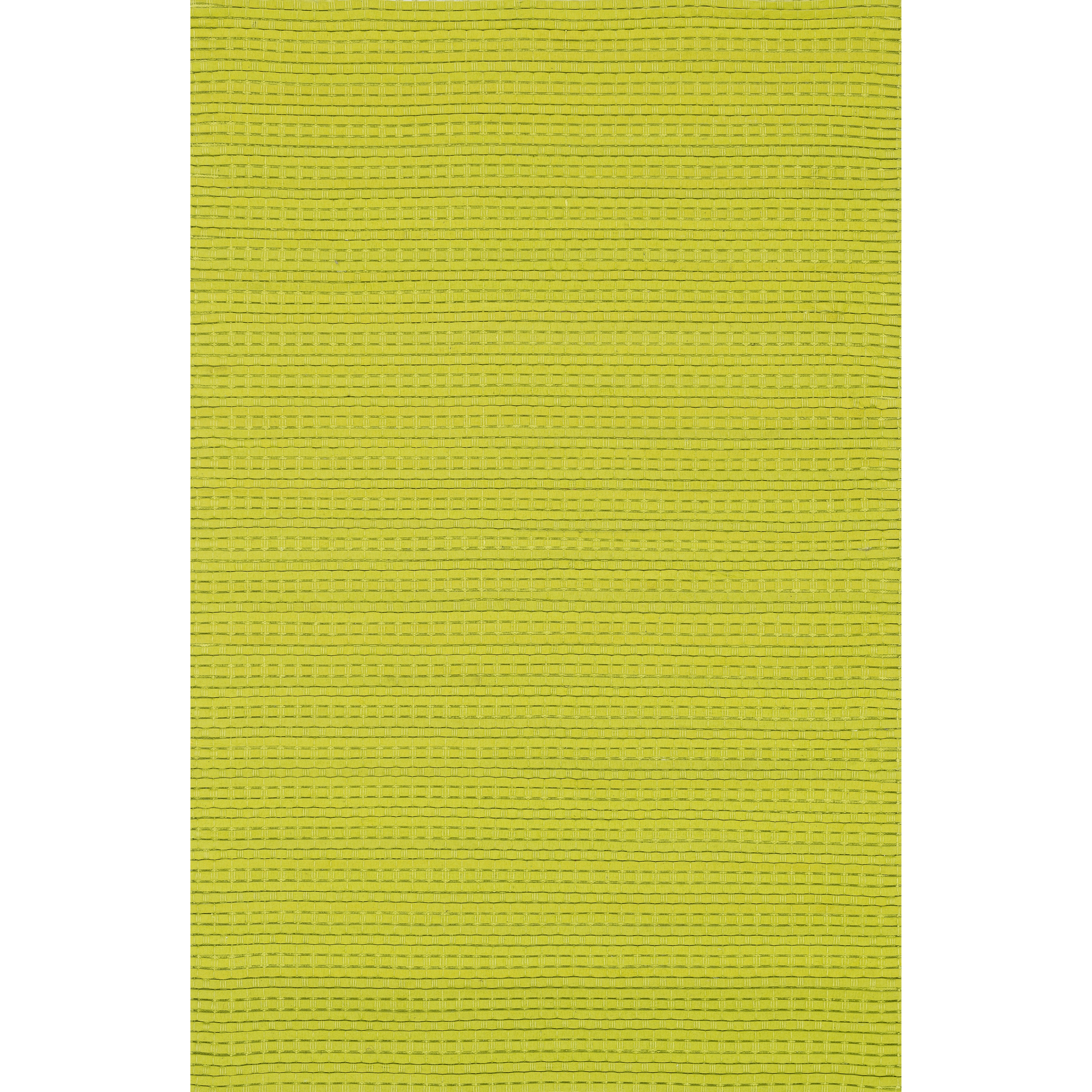 Hand Woven Rhythm Peridot Wool Rug (36 X 56)