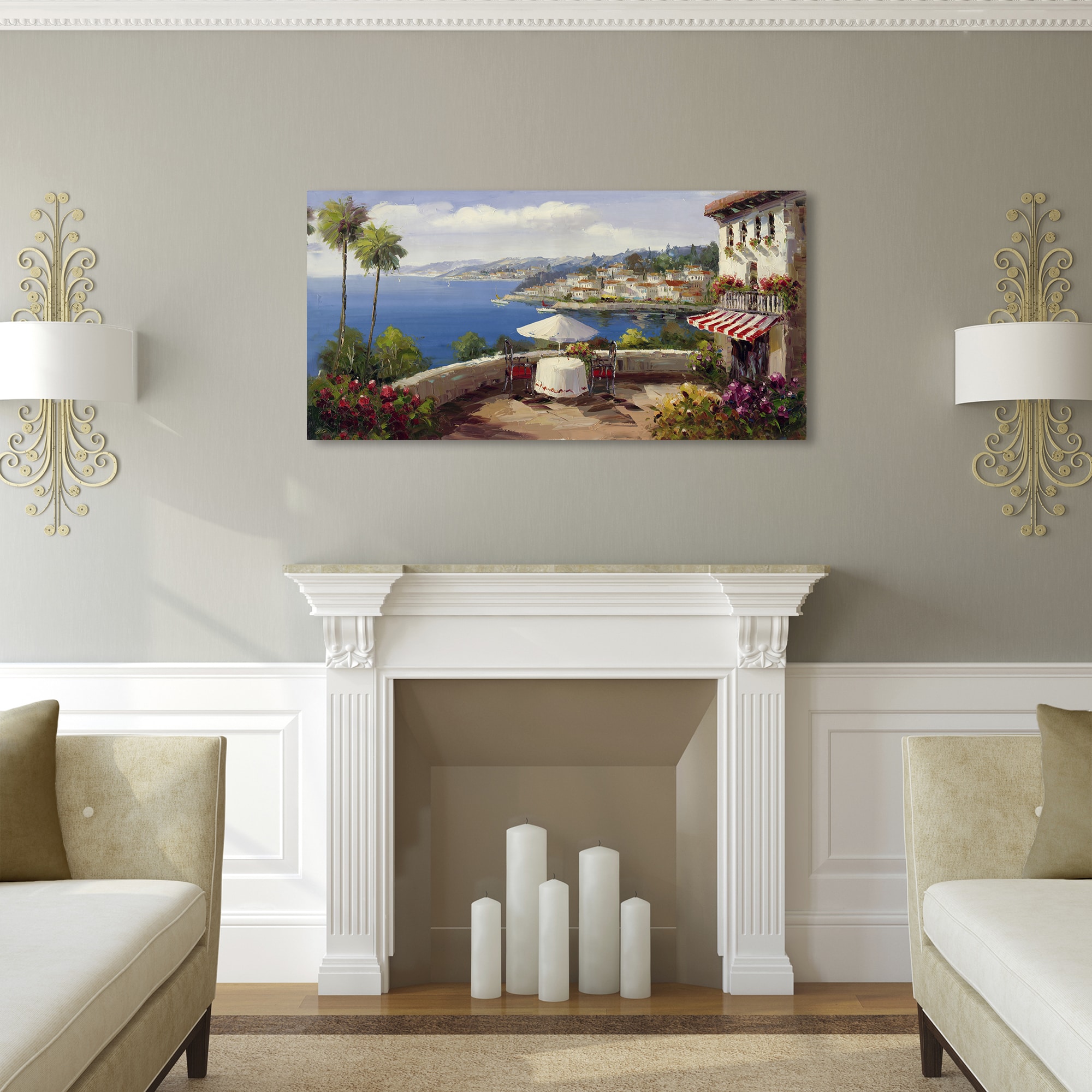 Rio Italian Afterernoon Canvas Art