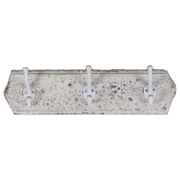 Wooden Wall Hook-White