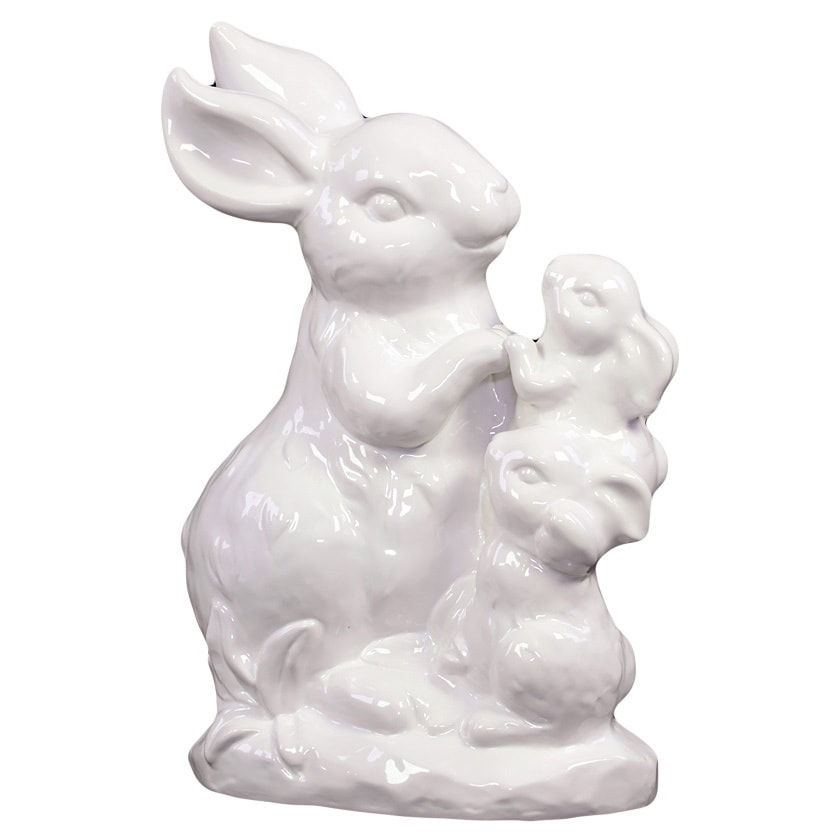 White Ceramic Rabbit