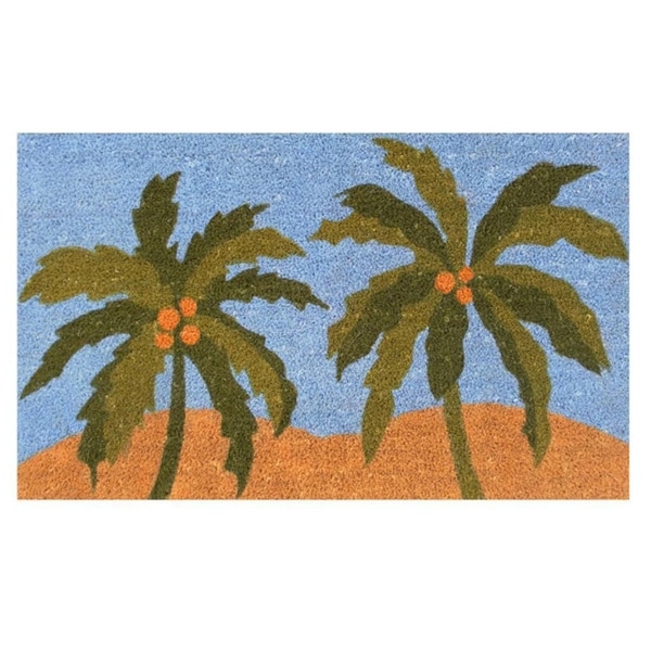 Island Breeze-Coir with Vinyl Backing Doormat (17" x 29")
