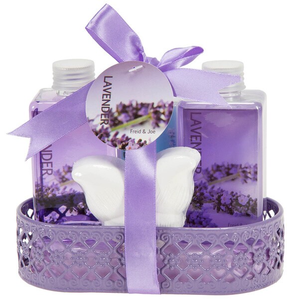 Shop Lavender Bath And Body Gift Basket - Free Shipping On Orders Over ...