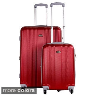 Shop CalPak &#39;Torrino&#39; 2-piece Lightweight Expandable Hardside Spinner Luggage Set - Free ...
