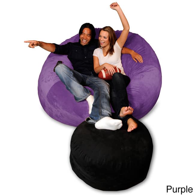 6-foot Memory Foam Bean Bag Chair