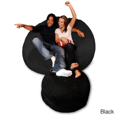 6-foot Memory Foam Bean Bag Chair