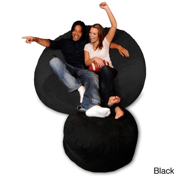 6 foot Memory Foam Bean Bag Chair Bed Bath Beyond 8486915