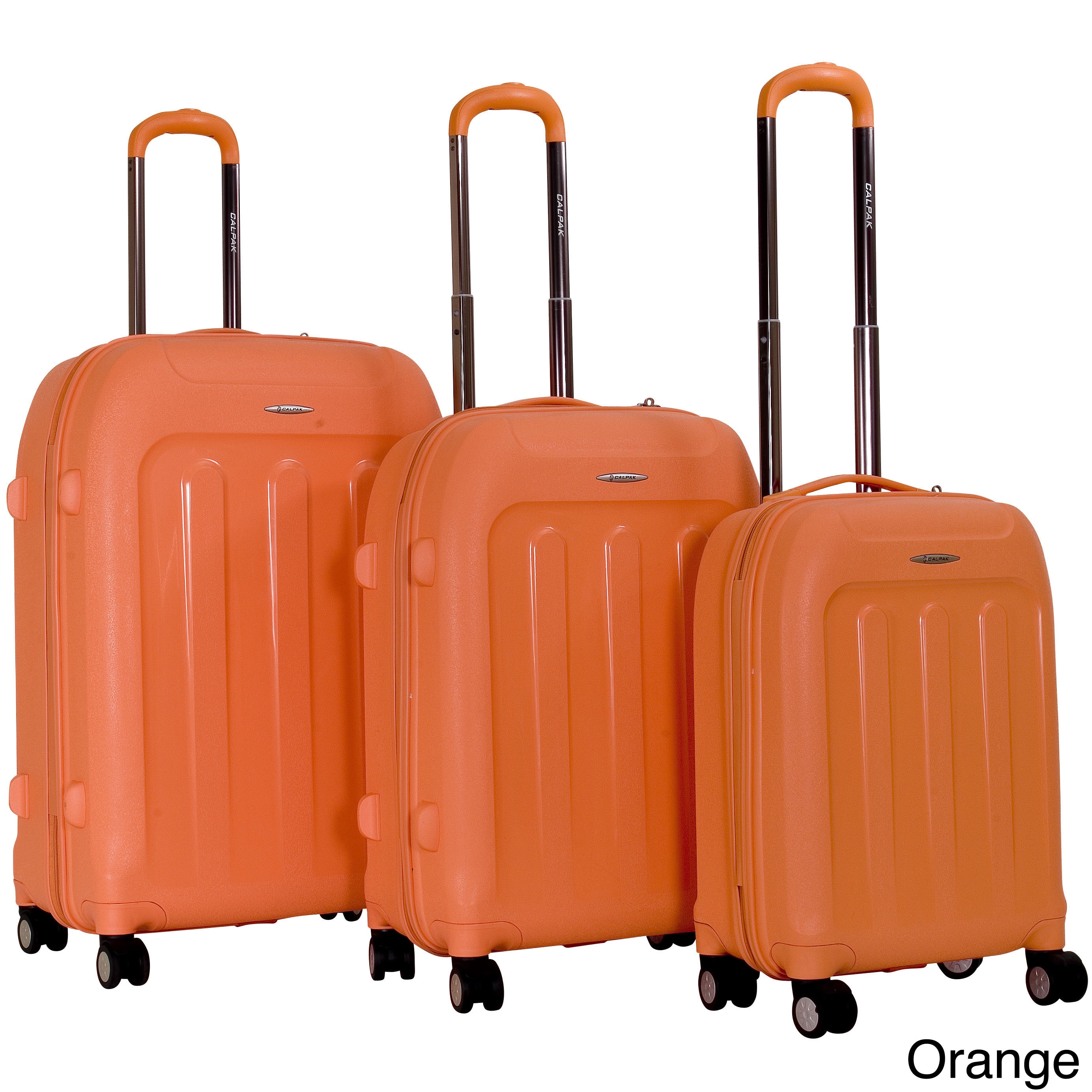 Calpak Plaza 3 piece Lightweight Polypropylene Hardside Spinner Luggage Set