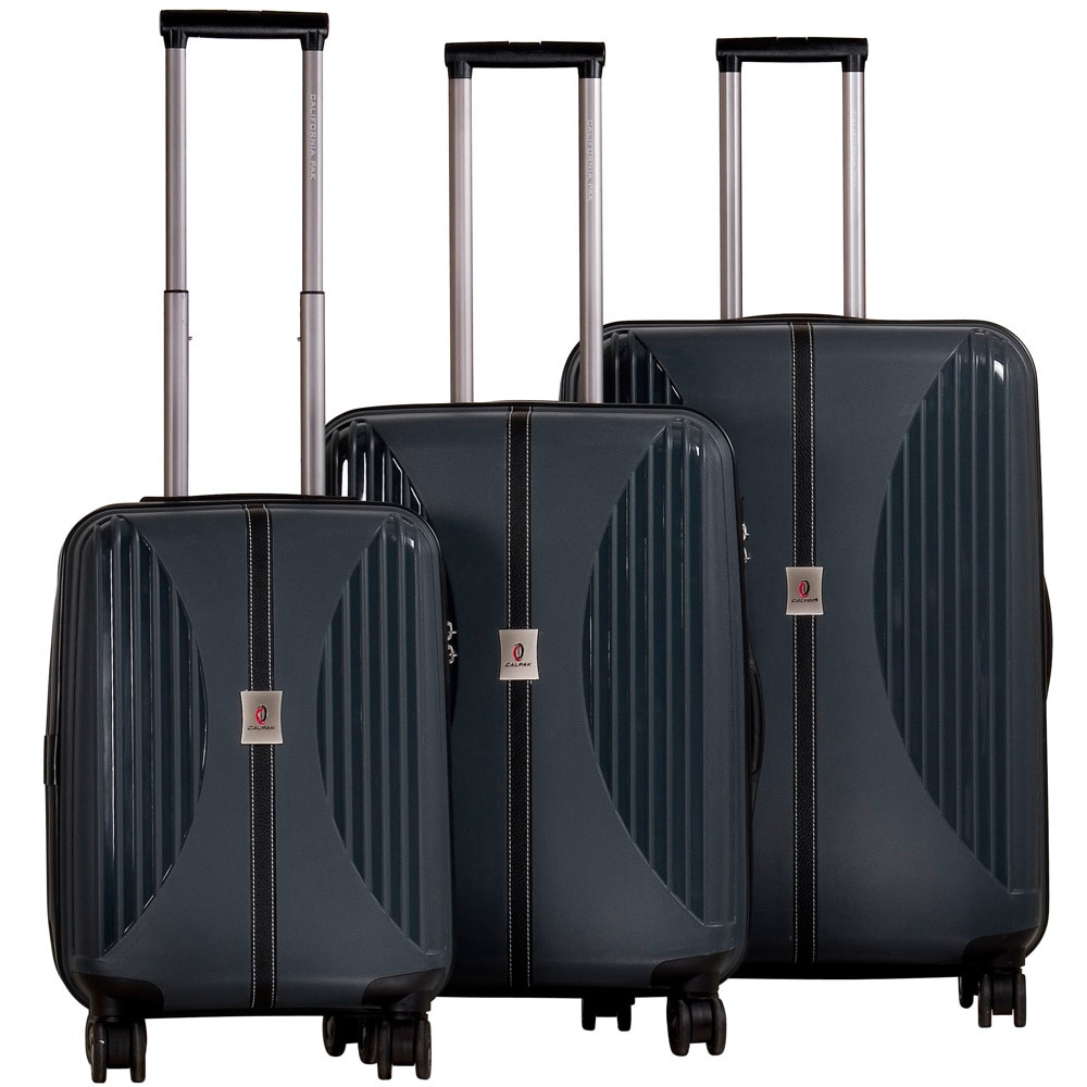 Calpak Jubilee 3 piece Lightweight Polypropylene Hardsided Spinner Luggage Set