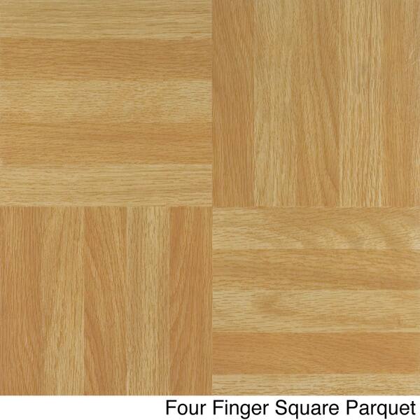 20-Pack Achim Home Furnishings FTVWD22320 Nexus 12-Inch Vinyl Tile Wood Medium Oak Plank-Look Set of 2