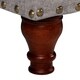 preview thumbnail 11 of 17, Copper Grove Maubeuge Grey Large Storage Bench w/ Nailhead Trim