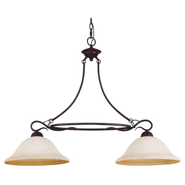 Rubbed Bronze Island Pendant Chandeliers & Pendants