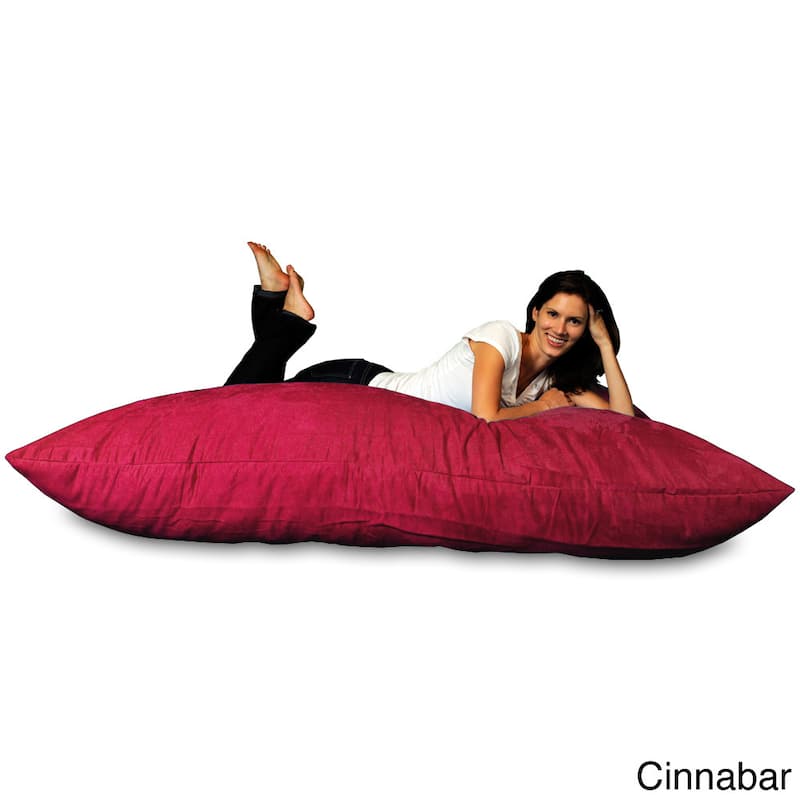 Huge Memory Foam Micro Suede Beanbag Pillow