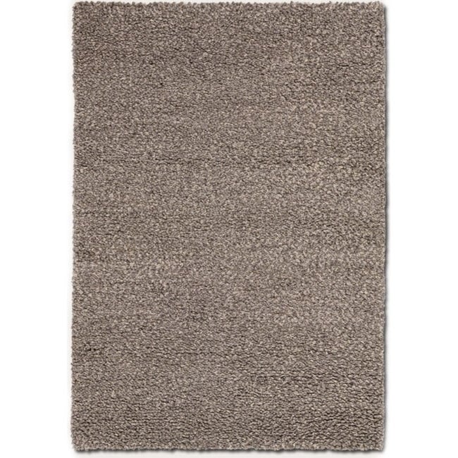 Lagash Woodchip Natural Wool Shag Rug (36 X 56)