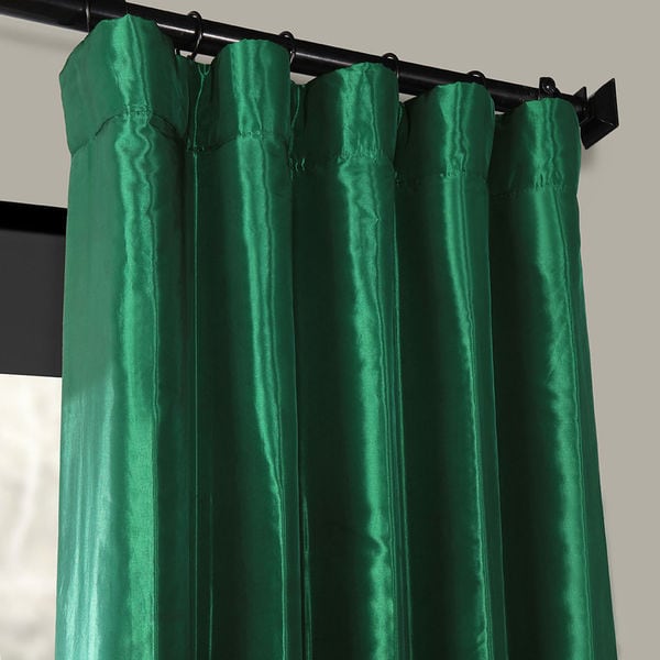 green curtain fabric