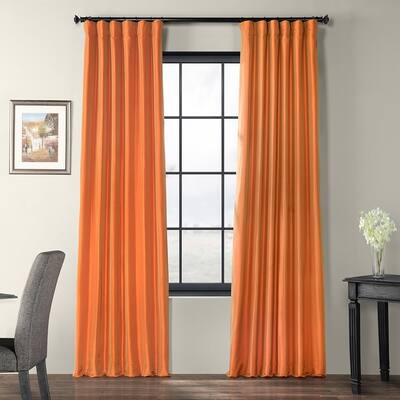 Buy Faux Silk Curtains Drapes Clearance Liquidation Online