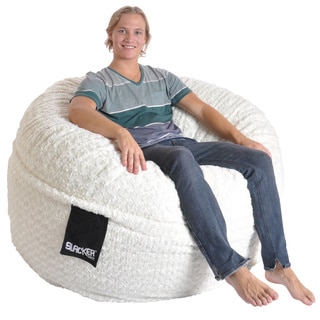 RestnSleep Couch Lounge Chair Bottle Green Luxury Bean Bag with Footrest   Rest n Sleep Bean Bags