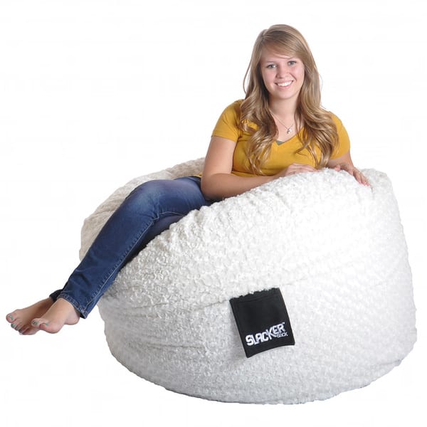 4-foot Bean Bag Chair Large Memory Foam Bean Bag - On Sale - Bed