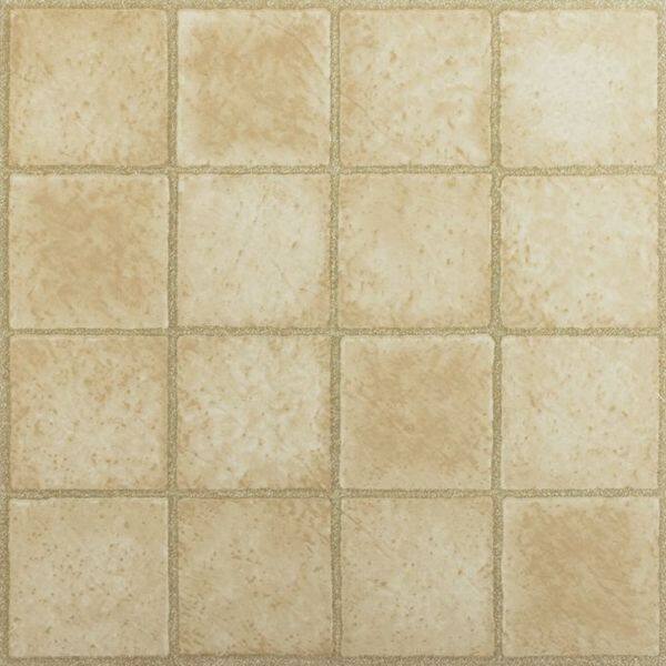 Achim Nexus 16 Square Sandstone 12x12 Self Adhesive Vinyl Floor Tile - 20 Tiles/20 sq. ft.