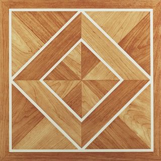 waページ Achim Nexus White Border Classic Inlaid Parquet 12x12 Self