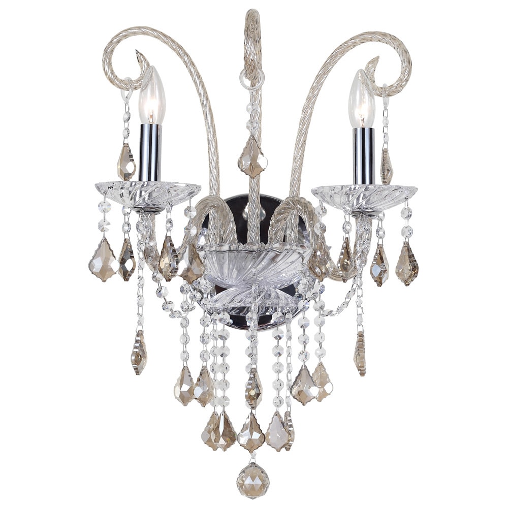 Simone Collection Chrome Wall Sconce