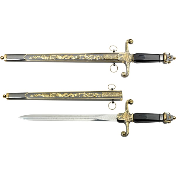 Master Cutlery 18.5 inch Medieval Short Sword Master Cutlery Collectible Swords