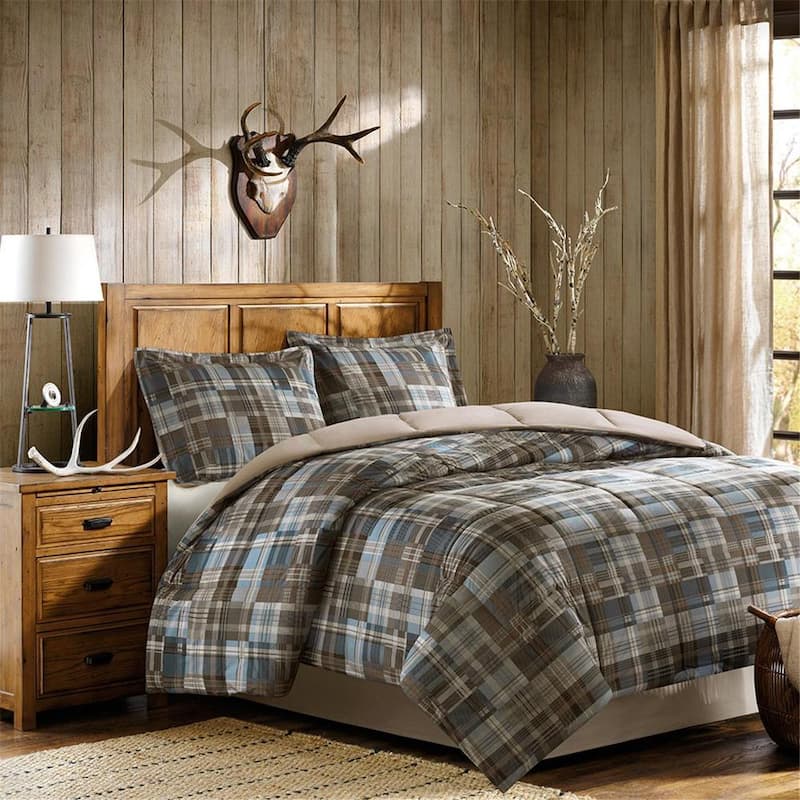 Woolrich White River Multi Down Alternative Comforter Set - Twin