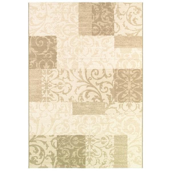 Marina Cyprus Pearl/ Oyster Rug (3'11 x 5'6) COURISTAN INC 3x5   4x6 Rugs