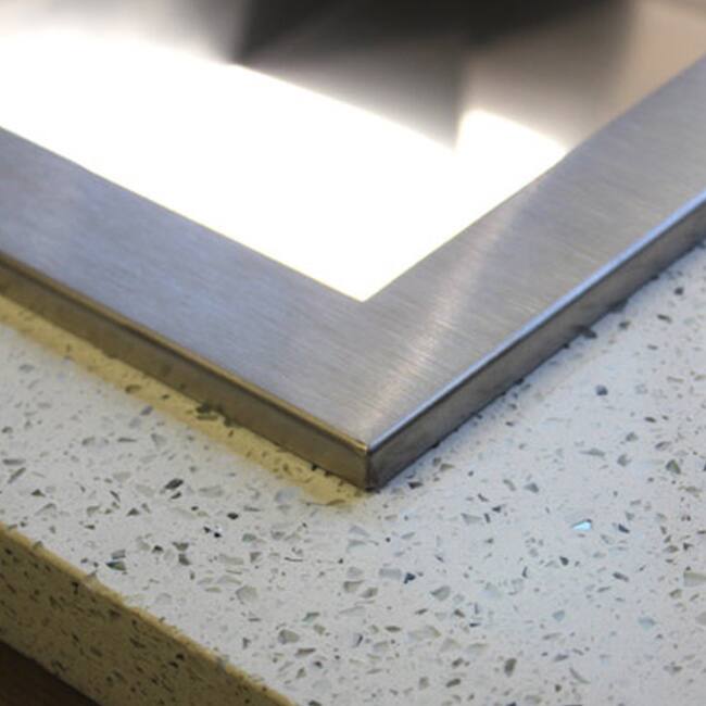 33-inch 16 Gauge Stainless Steel Double Bowl Topmount Drop-in Zero Radius Kitchen Sink - 33 inch Stainless Steel Double 60/40 Topmount Sink