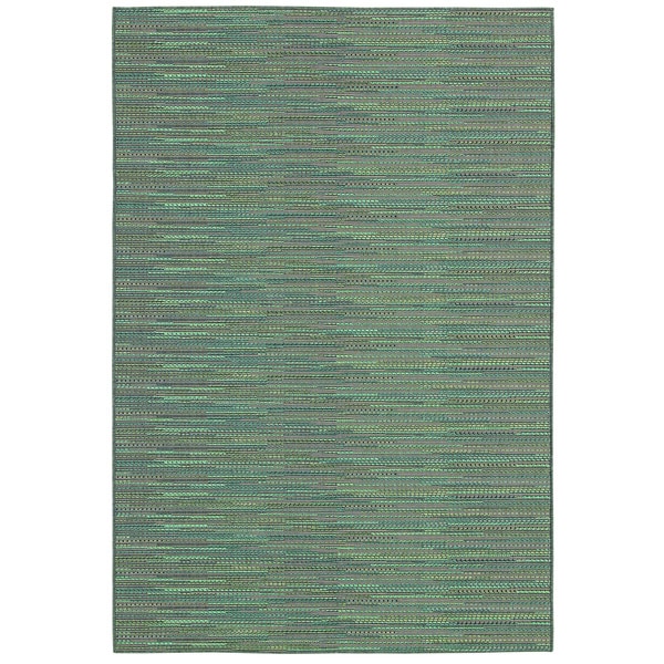 Monaco Larvotto/ Blue Multi Area Rug (7'6 x 10'9) COURISTAN INC 7x9   10x14 Rugs