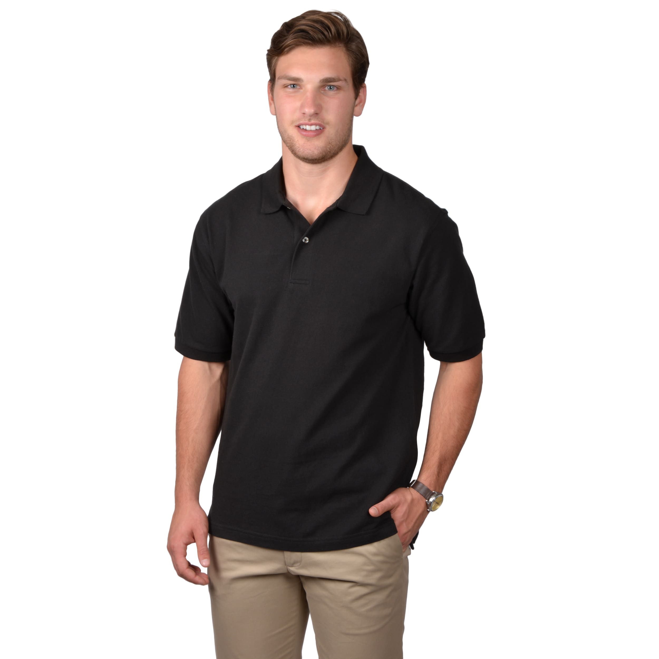 Boston Traveler Mens Short sleeve Polo Shirt