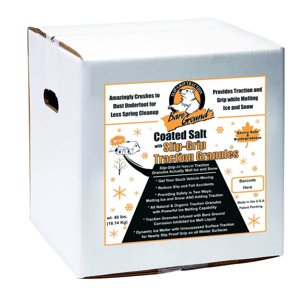 SlipGrip Infused 40-pound Coated Granular Blend Box