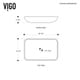 preview thumbnail 12 of 11, VIGO Amber Sunset Vessel Bathroom Sink Set with Seville Faucet