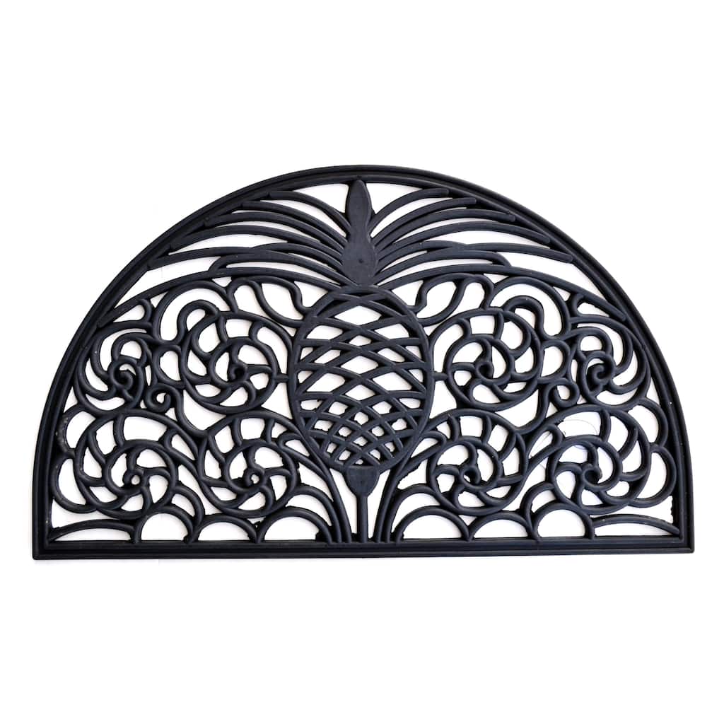 'Pineapple' Semi-circle Outdoor Mat