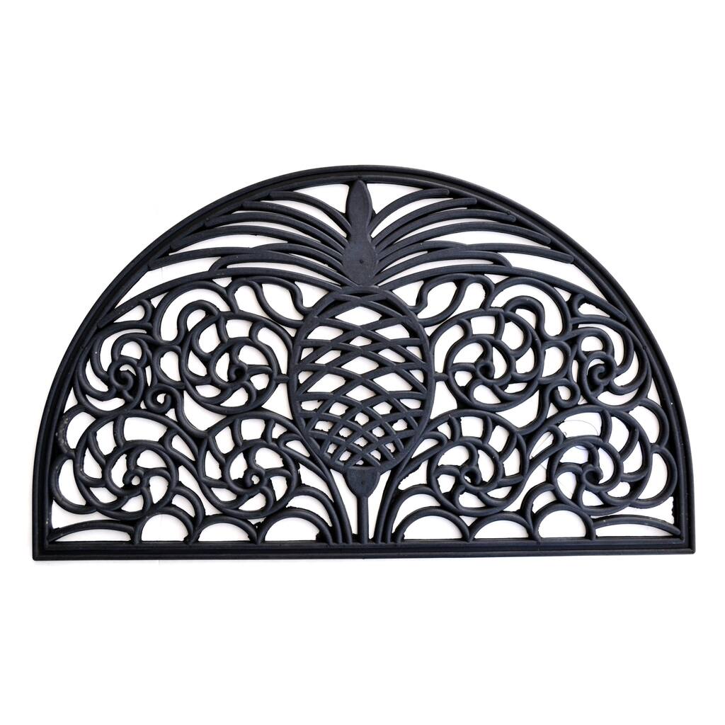 'Pineapple' Semi-circle Outdoor Mat