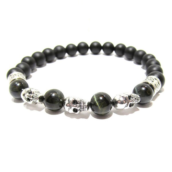black obsidian pyrite skulls and matte black onyx black obsidian pyrite skulls and matte black onyx