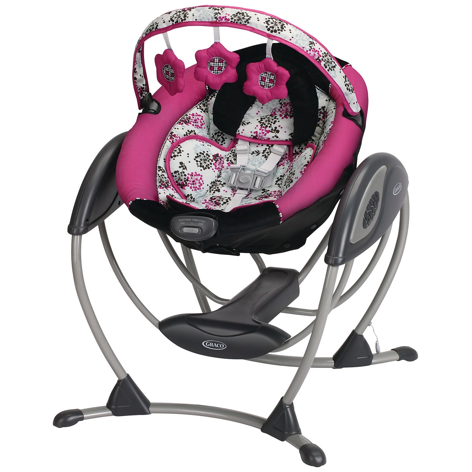 graco baby swing pink