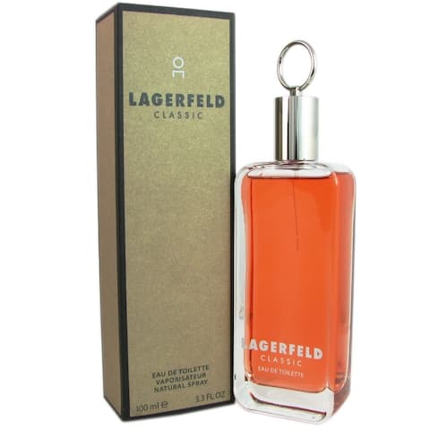 Lagerfeld Classic Men's 3.3-ounce Eau de Toilette Spray