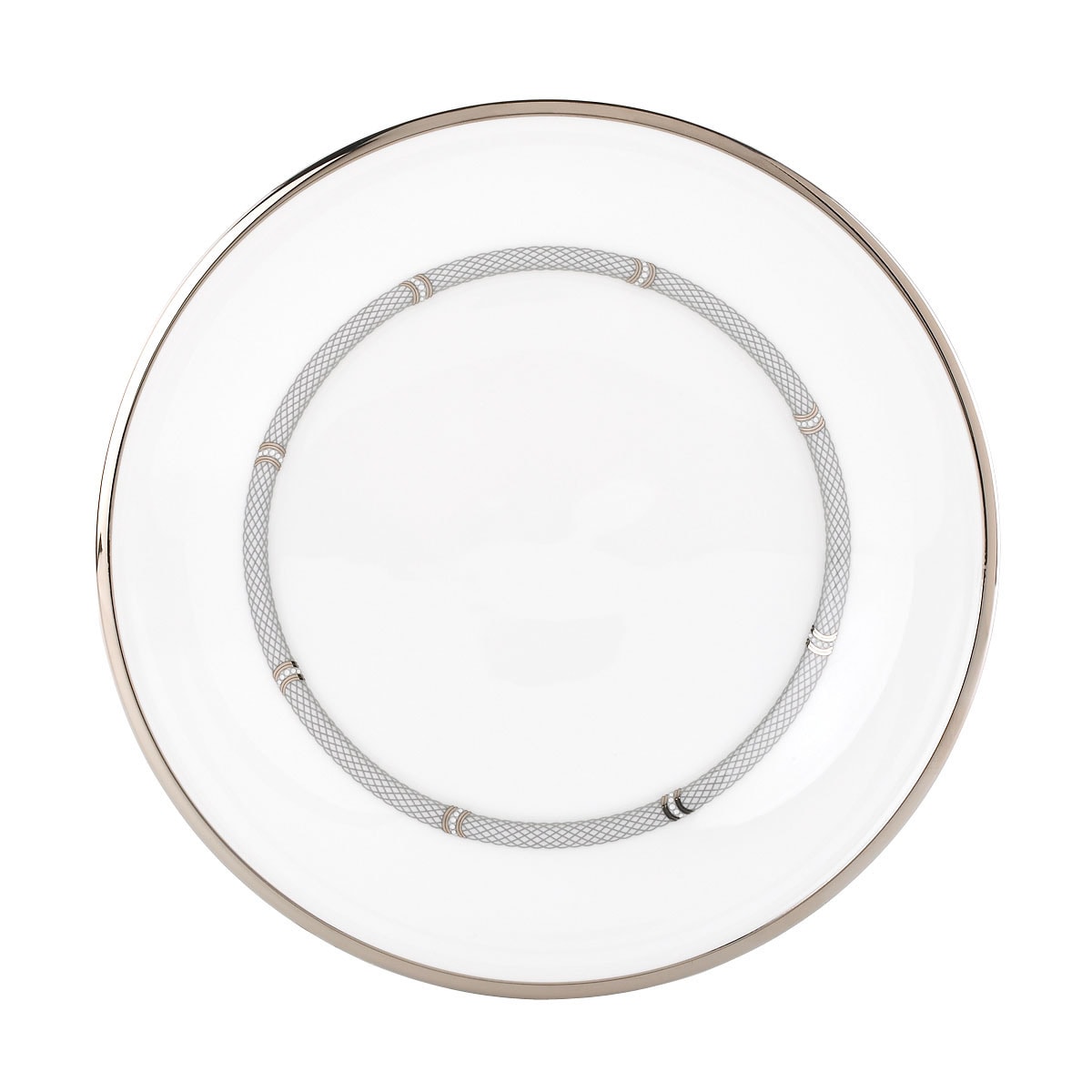 Lenox Solitaire White Accent Plate