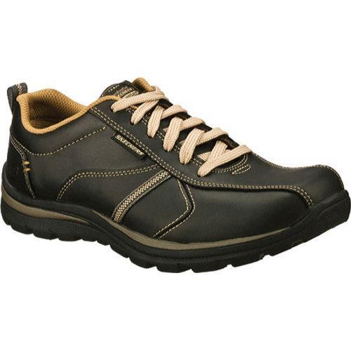 Men's Skechers Relaxed Fit Superior Levoy Black/Natural - 16539570 ...