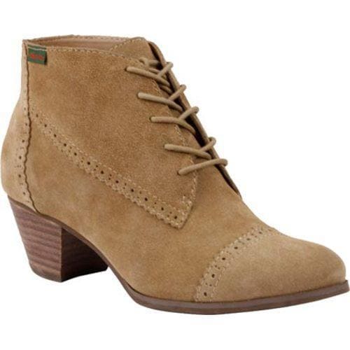 Womens BCBGeneration Carlah Safari Oil Calf Suede/Safari Desert