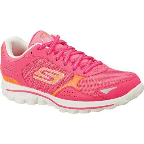 Womens Skechers GOwalk 2 Golf Lynx Pink/Orange  