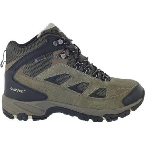 Mens Hi Tec Logan Waterproof Smokey Brown/Olive/Snow   16686850