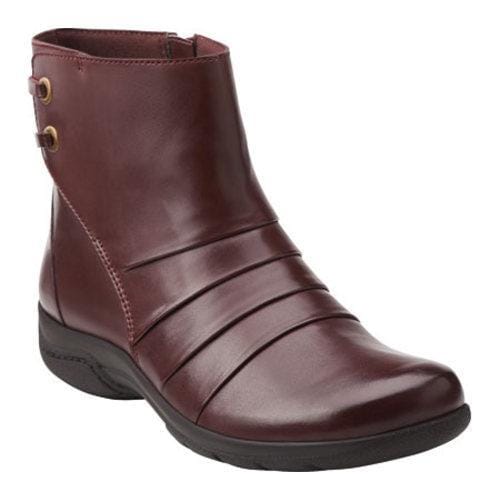 Womens Clarks Christine Tilt Burgundy Leather