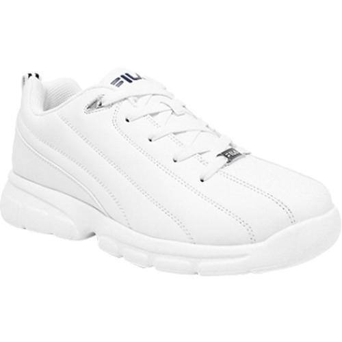 fila white silver