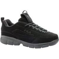 fila disruptor black white red