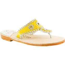 yellow beach sandals