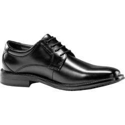 Shop Men's Dockers Sansome Black Polished Leather - Free Shipping Today ...